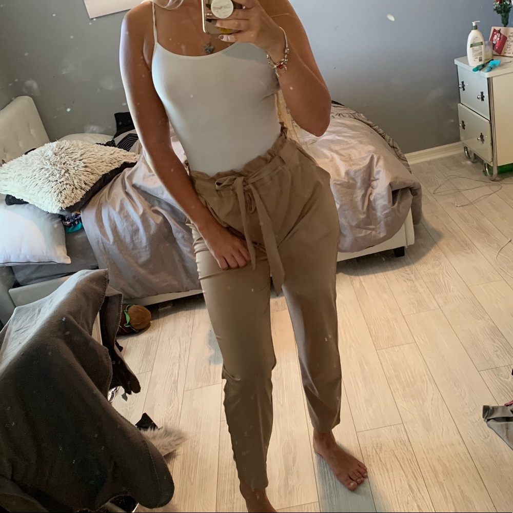 Paper bag pants